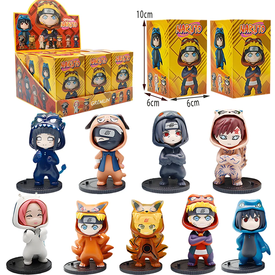 Naruto blind box 1-9Pcs Figures Model Ornament Anime Uchiha Sasuke Sakura Cosplay Action Figurine Model Toys Decorations Gifts
Naruto blind box 1-9Pcs Figures Model Ornament Anime Uchiha Sasuke Sakura Cosplay Action Figurine Model Toys Decorations Gifts