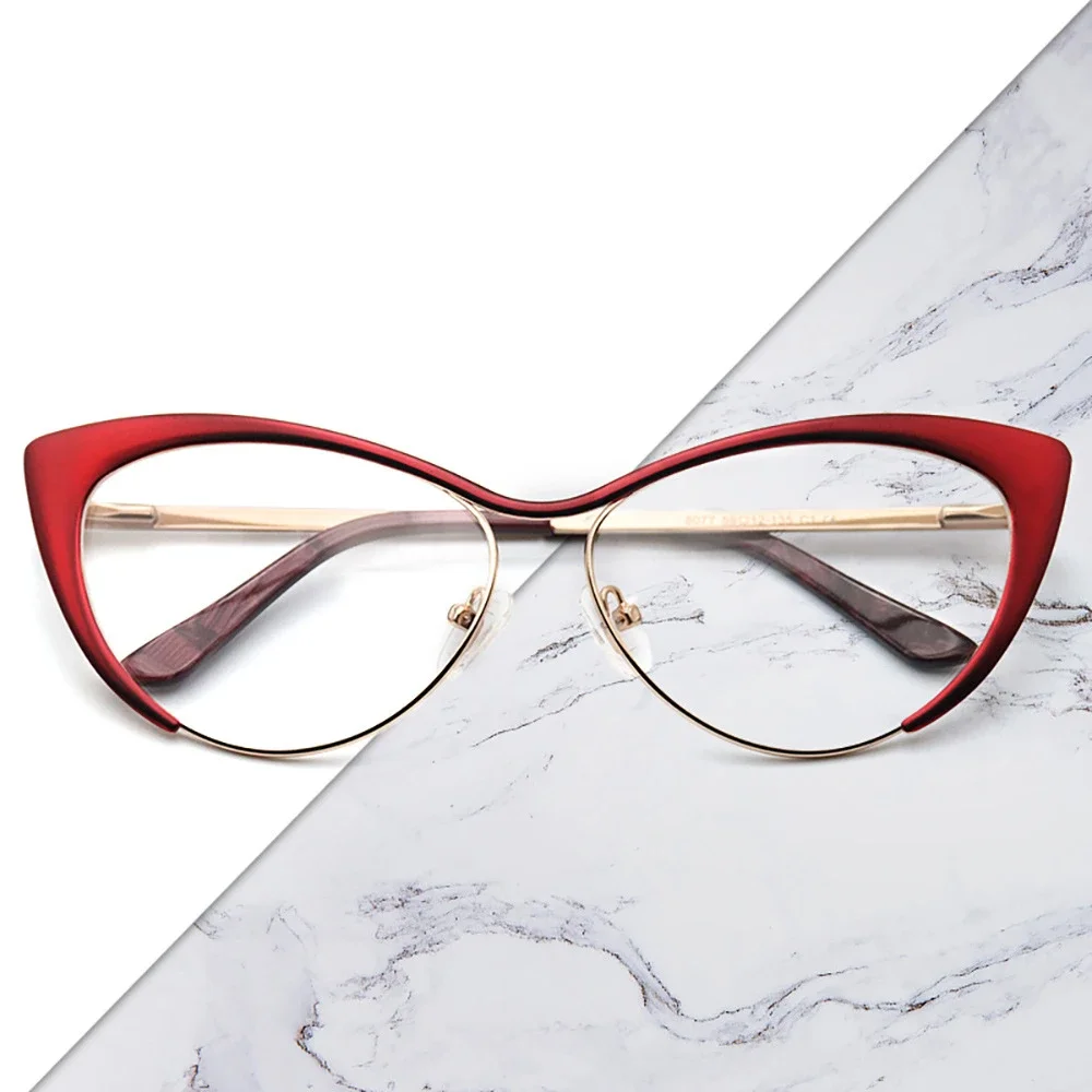 Fashion Cat-eye Glasses European and American Luxury Designer Fashion Women's Flat Lens Glasses
Fashion Cat-eye Glasses European and American Luxury Designer Fashion Women's Flat Lens Glasses