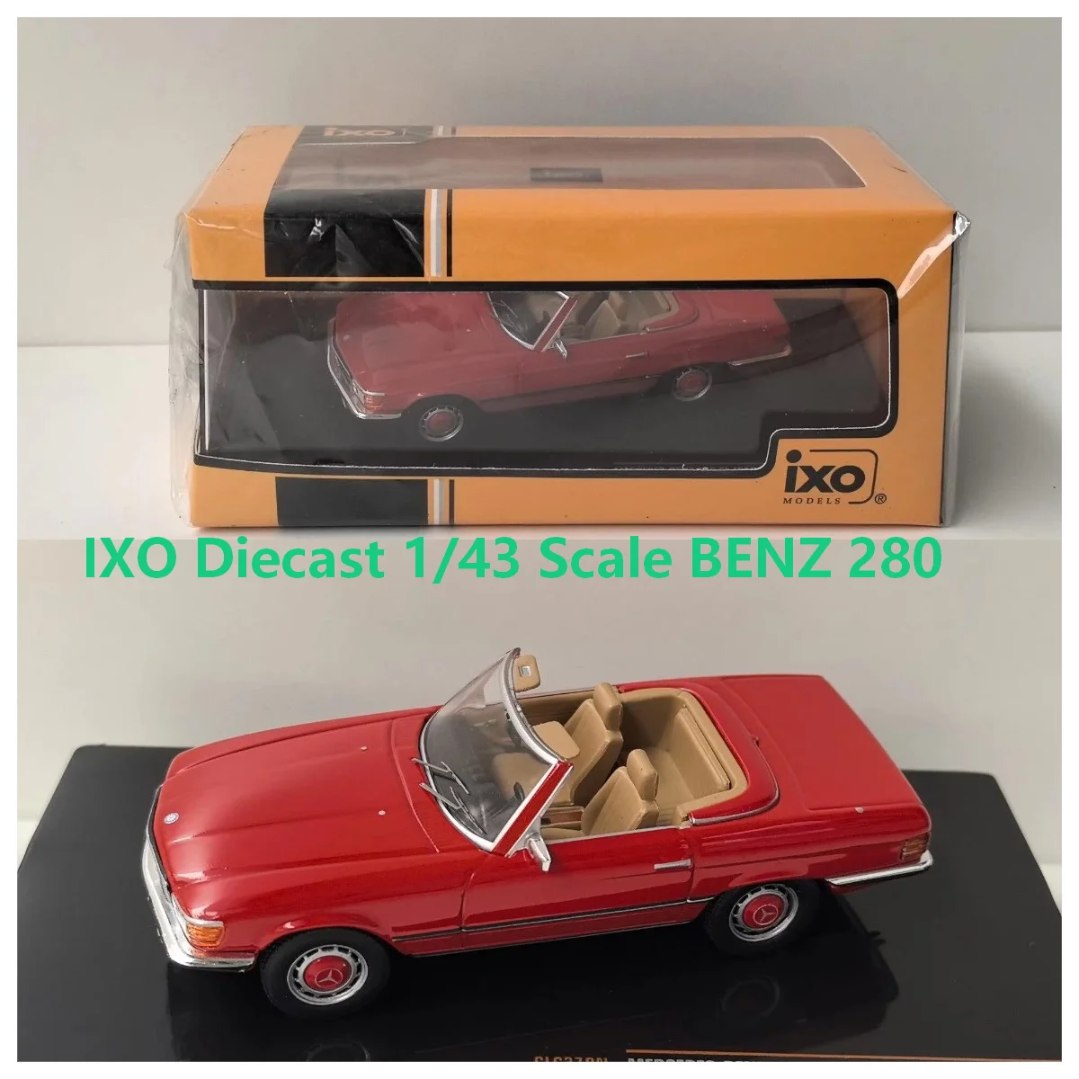 IXO Diecast 1/43 Scale BENZ 280 SL R107 1979 1c Alloy Car Model
IXO Diecast 1/43 Scale BENZ 280 SL R107 1979 1c Alloy Car Model