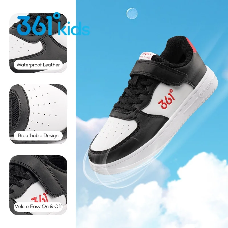 361 Degrees Kids Shoes For Boy and Girl Comfortable And Breathable Casual Board Sport Black Red Sneakers
361 Degrees Kids Shoes For Boy and Girl Comfortable And Breathable Casual Board Sport Black Red Sneakers