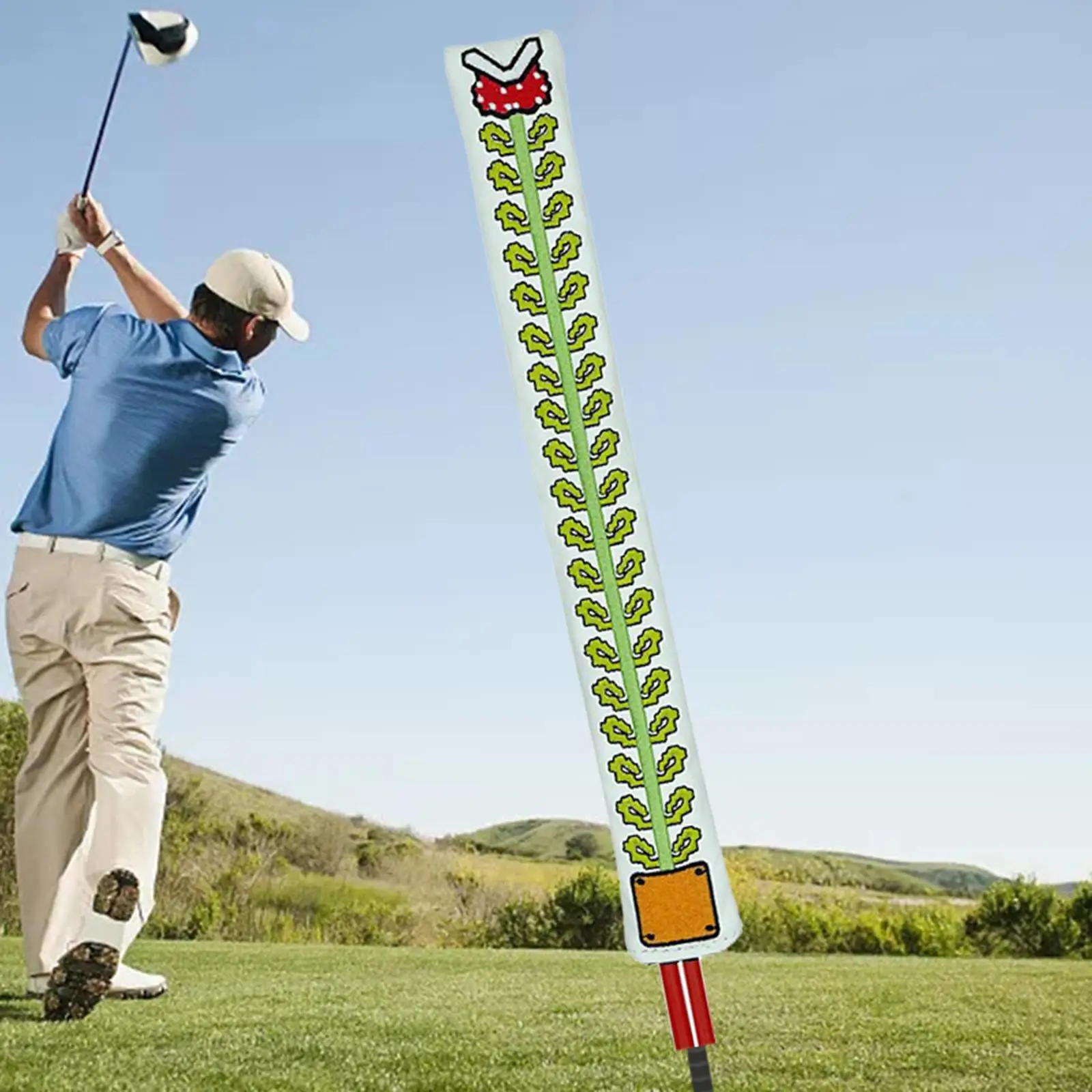 Golf Alignment Rod Headcover - Dual Design for Enhanced Utility
Golf Alignment Rod Headcover - Dual Design for Enhanced Utility