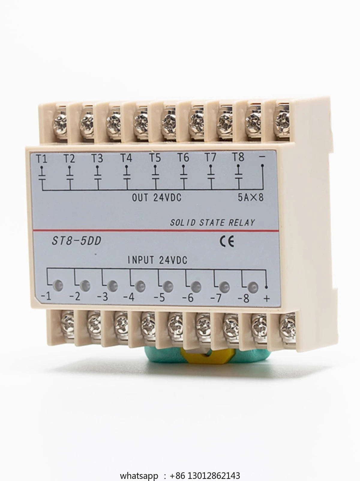 ST8-5DD Eight-way input and output single-phase DC DC SSR solid state relay