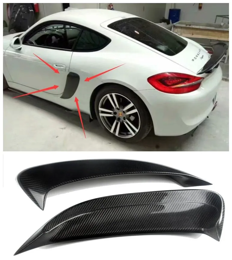 Для Porsche Cayman Boxster 981 GT4 2016-2020 высокое качество 2 шт./1 комплект углеродное волокно Входная сторона Tuyere лист пластины сплиттеры
Для Porsche Cayman Boxster 981 GT4 2016-2020 высокое качество 2 шт./1 комплект углеродное волокно Входная сторона Tuyere лист пластины сплиттеры