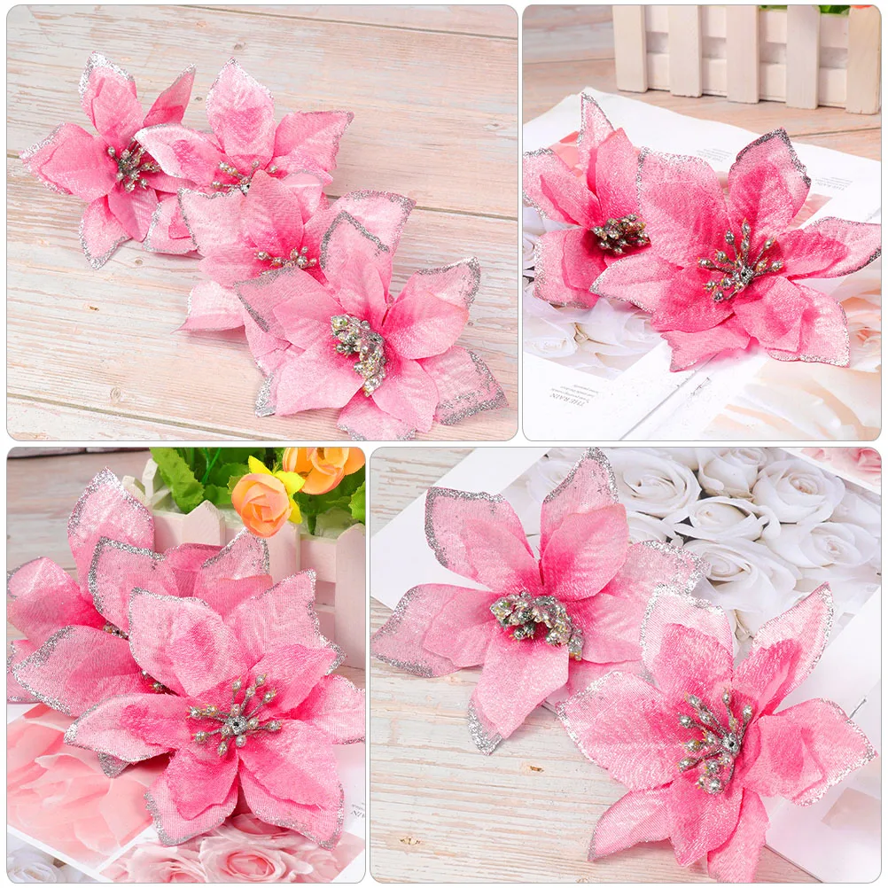 15pcs Christmas Tree Simulation Flowers Vivid Artificial Decor Delicate Xmas Tree Lifelike Simulated Flower Ornament Xmas Layout
15pcs Christmas Tree Simulation Flowers Vivid Artificial Decor Delicate Xmas Tree Lifelike Simulated Flower Ornament Xmas Layout