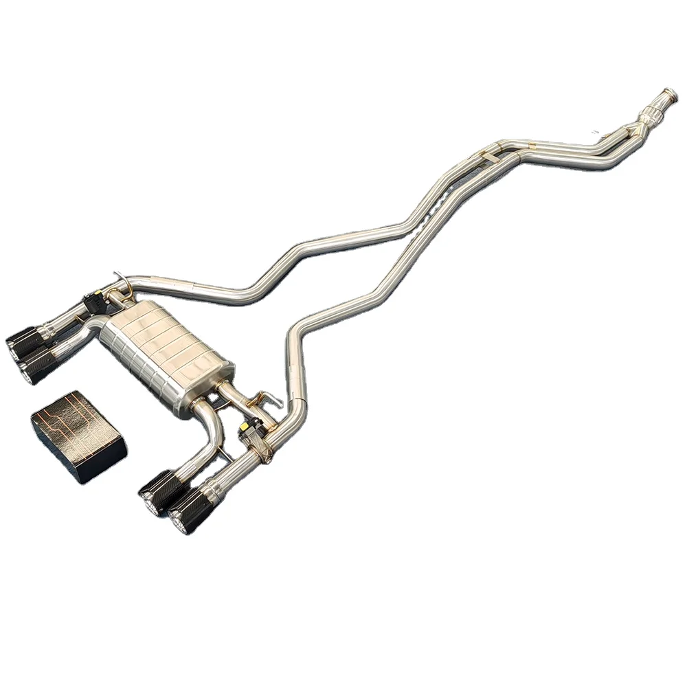 Высокопроизводительная выхлопная система Valvetronic с одинарной средней трубой равной длины и креплением для двигателя G87 2023 года
Высокопроизводительная выхлопная система Valvetronic с одинарной средней трубой равной длины и креплением для двигателя G87 2023 года