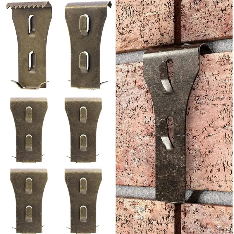 A56P-Brick Hook Clips For Hanging , Brick Hangers For Brick Wall Hanging No Drill And Nails, Fits Brick 2-1/4" To 2-3/8"
A56P-Brick Hook Clips For Hanging , Brick Hangers For Brick Wall Hanging No Drill And Nails, Fits Brick 2-1/4" To 2-3/8"