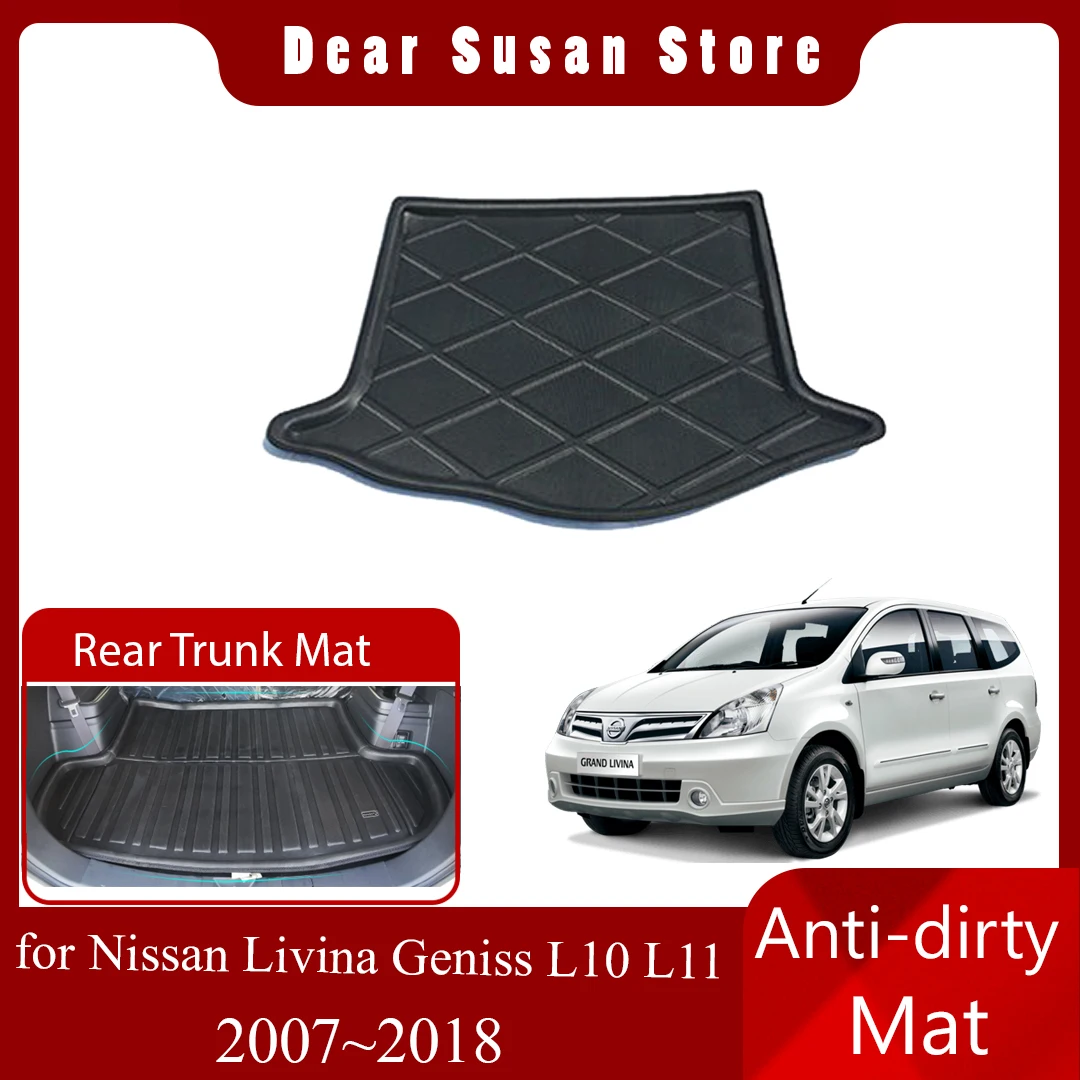 Автомобильный задний багажник для Nissan Livina Geniss L10 L11 2007 ~ 2018 2008 2009 2010 2011 2012 2013 2014 2015 2016 2017 багаж на заказ лоток для подкладки для пола на половину панели Carg Accessories
Автомобильный задний багажник для Nissan Livina Geniss L10 L11 2007 ~ 2018 2008 2009 2010 2011 2012 2013 2014 2015 2016 2017 багаж на заказ лоток для подкладки для пола на половину панели Carg Accessories