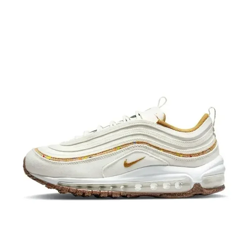 Nike Air Max 97 Unisex Cushioned Cushioned Fashion Retro Comfortable Breathable Anti-slip Wear Running Shoes Red Yellow Unisex
Nike Air Max 97 Unisex Cushioned Cushioned Fashion Retro Comfortable Breathable Anti-slip Wear Running Shoes Red Yellow Unisex
