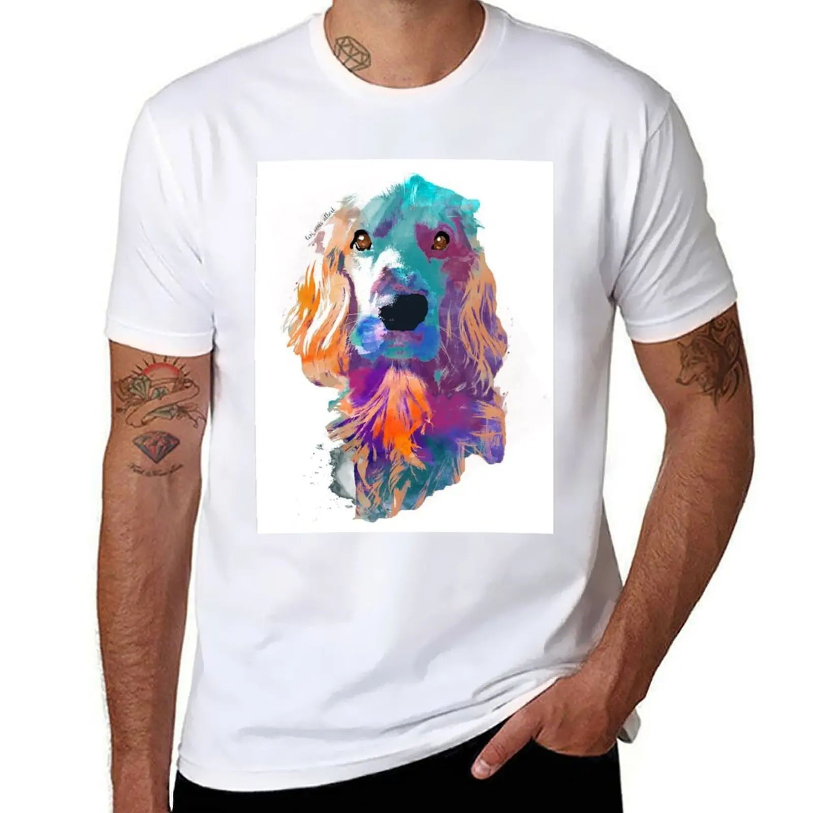 cocker spaniel watercolor pet portrait | Ma'am T-Shirt t shirts for man pack white t shirts for man cotton T-Shirt
cocker spaniel watercolor pet portrait | Ma'am T-Shirt t shirts for man pack white t shirts for man cotton T-Shirt