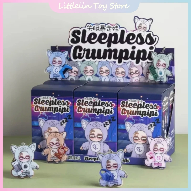 Sleepless Grumpipi Insomnia Rampage Series Blind Box Vinyl Face Doll Pendent Ornament Collect Model Birthday Surprise Toys Gift
Sleepless Grumpipi Insomnia Rampage Series Blind Box Vinyl Face Doll Pendent Ornament Collect Model Birthday Surprise Toys Gift