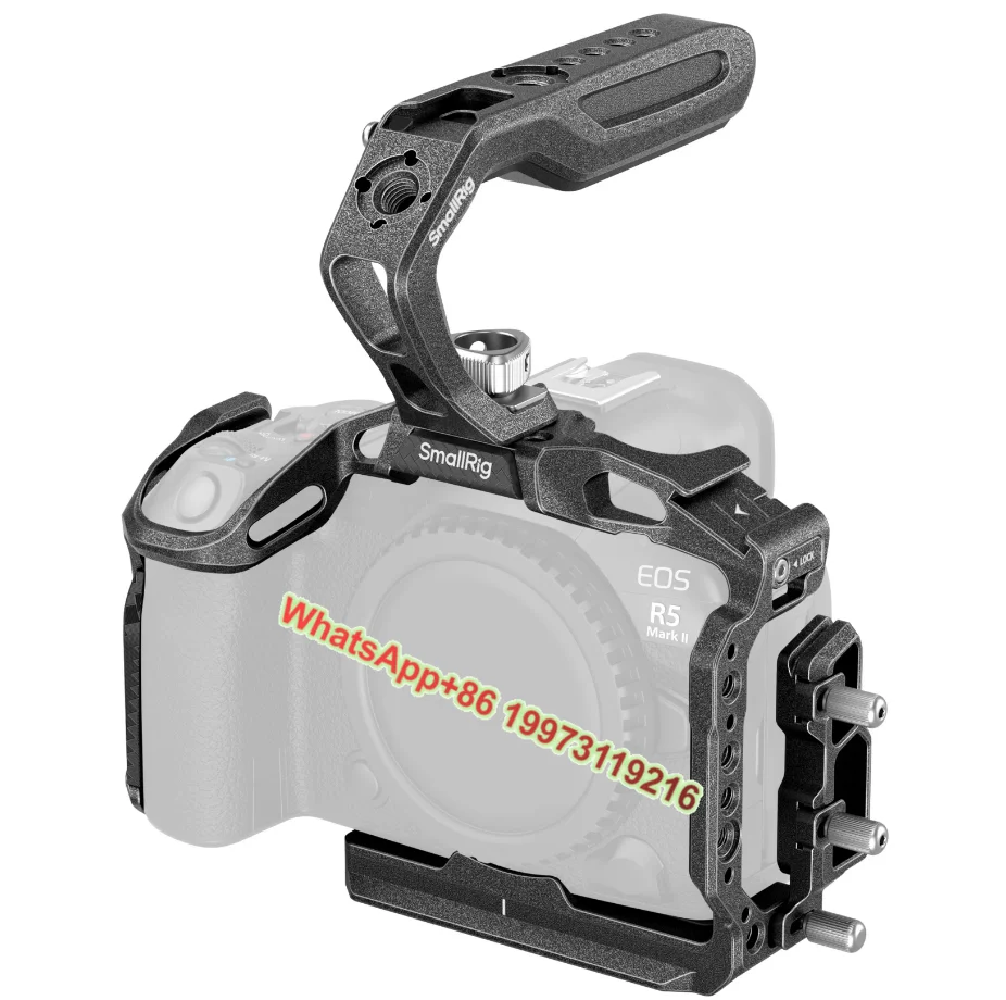 SmallRig 4976, высококачественный чехол для камеры из алюминиевого сплава, комплект стабилизатора для Canon EOS R5 Mark II, защитный чехол для использования в фотографии
SmallRig 4976, высококачественный чехол для камеры из алюминиевого сплава, комплект стабилизатора для Canon EOS R5 Mark II, защитный чехол для использования в фотографии