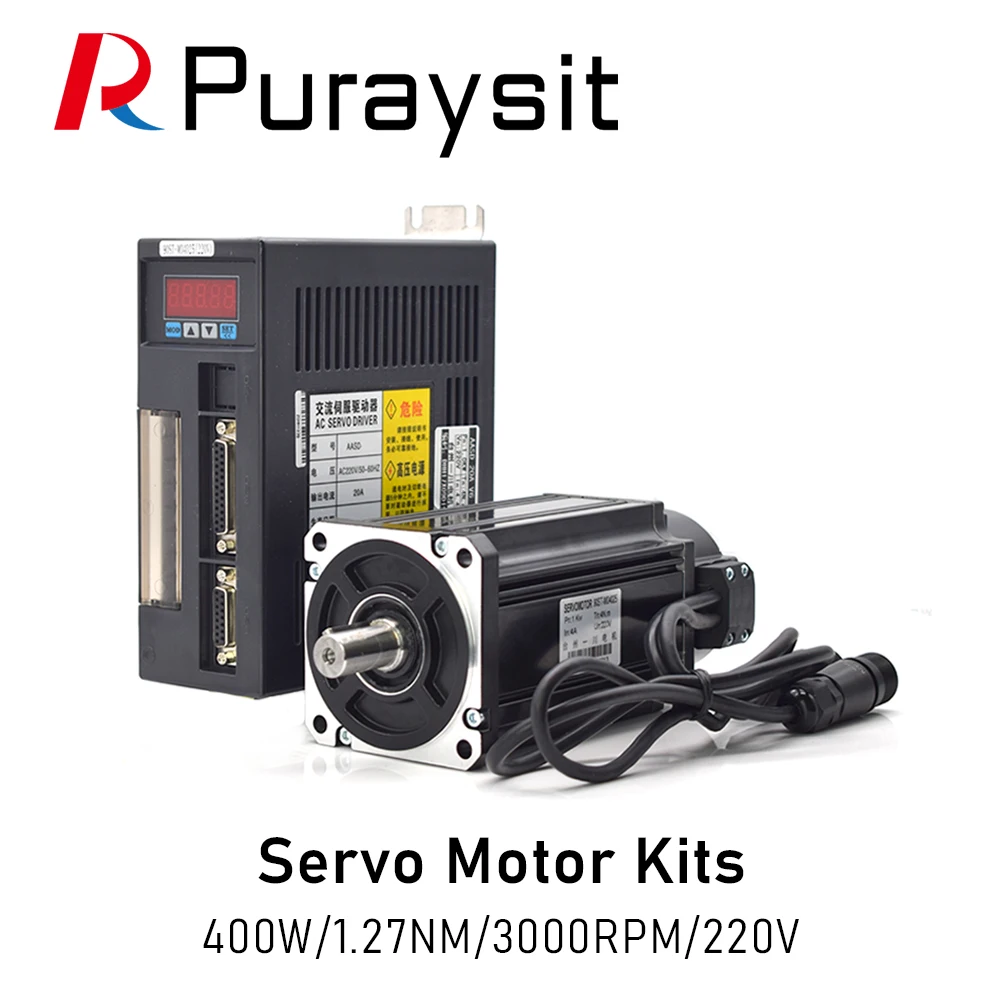 Комплекты серводвигателей переменного тока Puraysit 400 Вт 80ST-M01330 AASD15A 1,27 нм 3000 об/мин 220 В с кабелем 3 м
Комплекты серводвигателей переменного тока Puraysit 400 Вт 80ST-M01330 AASD15A 1,27 нм 3000 об/мин 220 В с кабелем 3 м