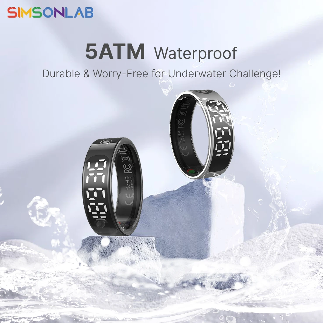 New Smart Ring 2025 Digital Display Screen Sleep&Health Monitoring 5ATM Waterproof Multi Sports Modes Rings For Men Women Gifts
New Smart Ring 2025 Digital Display Screen Sleep&Health Monitoring 5ATM Waterproof Multi Sports Modes Rings For Men Women Gifts