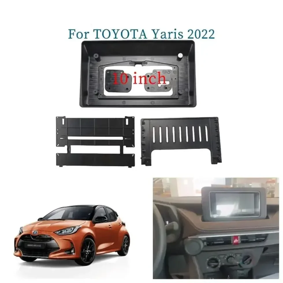 For TOYOTA Yaris 2022 10.1 Inch Car Fascia Radio Panel Audio Dash Kit Install GPS Console Bezel Adapter Plate Trim Cover
For TOYOTA Yaris 2022 10.1 Inch Car Fascia Radio Panel Audio Dash Kit Install GPS Console Bezel Adapter Plate Trim Cover