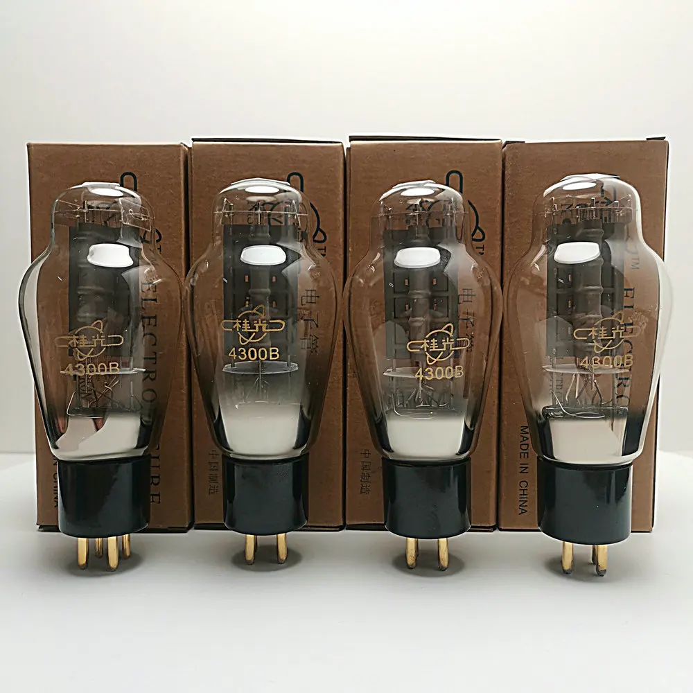 Guiguang 4300B vacuum tube Titanium Plate Golden Grid Original Box Packed Replace WE300B Linlai 300B Dawn 300B electron tube
Guiguang 4300B vacuum tube Titanium Plate Golden Grid Original Box Packed Replace WE300B Linlai 300B Dawn 300B electron tube