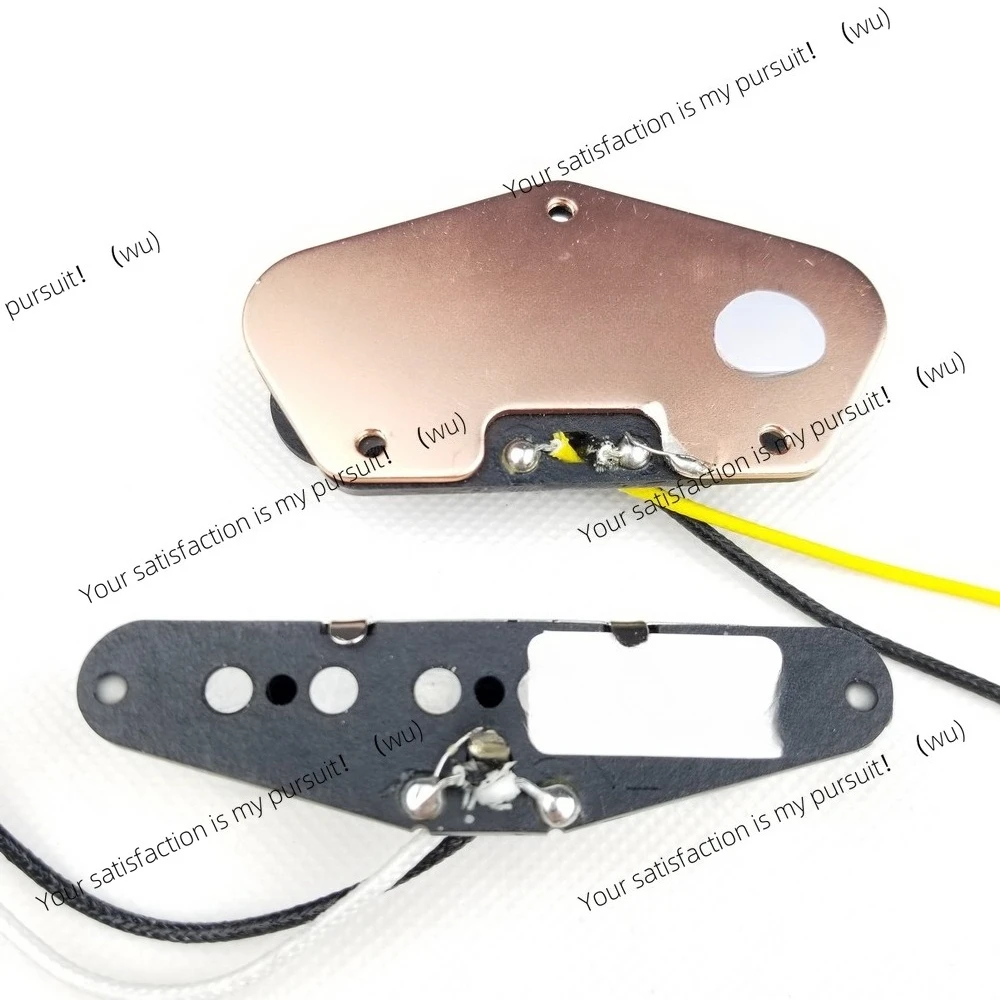 Electric guitar pickup, silver chrome bridge and neck set
Electric guitar pickup, silver chrome bridge and neck set