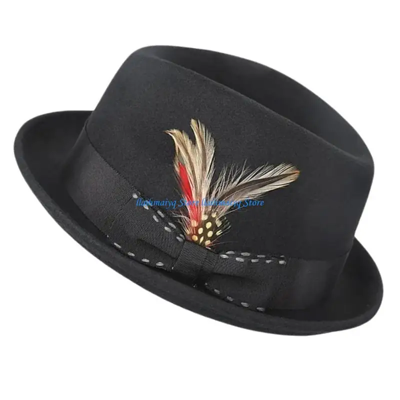 573B Gentleman Stylish Hat Teen Hat Minimalists Hat Beach Portable Hat Artistic Youth for Parties and Daily Wear
573B Gentleman Stylish Hat Teen Hat Minimalists Hat Beach Portable Hat Artistic Youth for Parties and Daily Wear