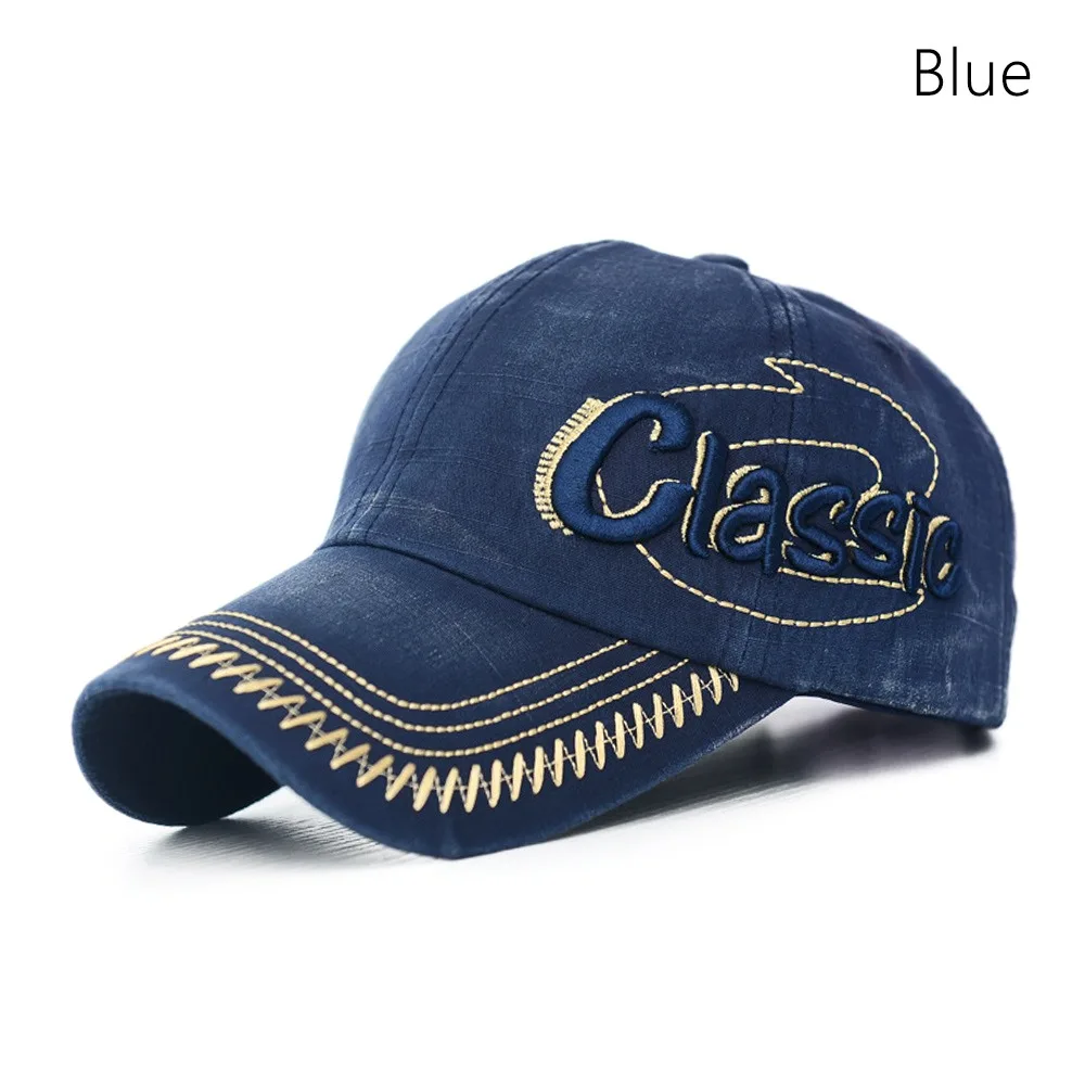 Washed Cotton Baseball Hat Three-Dimensional Embroidery Adjustable Strap Sun Hat UV Protect Vintage Style Duck Tongue Cap
Washed Cotton Baseball Hat Three-Dimensional Embroidery Adjustable Strap Sun Hat UV Protect Vintage Style Duck Tongue Cap