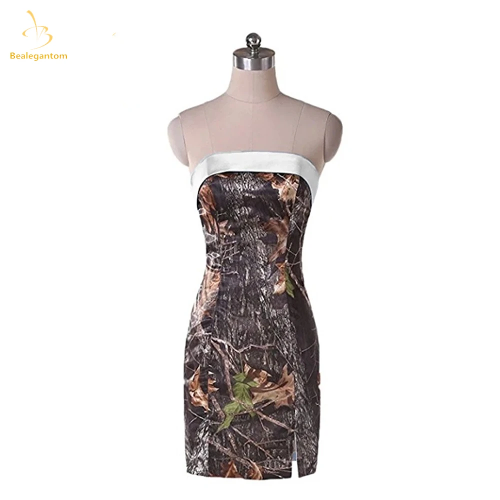 Bealegantom Mermaid Camouflage Prom Dresses 2025 Satin Princess Short Formal Occasion Evening Party Gown Robes De Soiree QA472
Bealegantom Mermaid Camouflage Prom Dresses 2025 Satin Princess Short Formal Occasion Evening Party Gown Robes De Soiree QA472