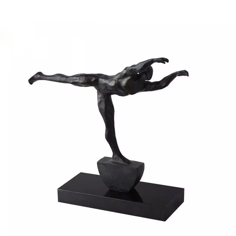 Simple post-modern cold cast iron art body sculpture iron art metal figure decoration living room
Simple post-modern cold cast iron art body sculpture iron art metal figure decoration living room