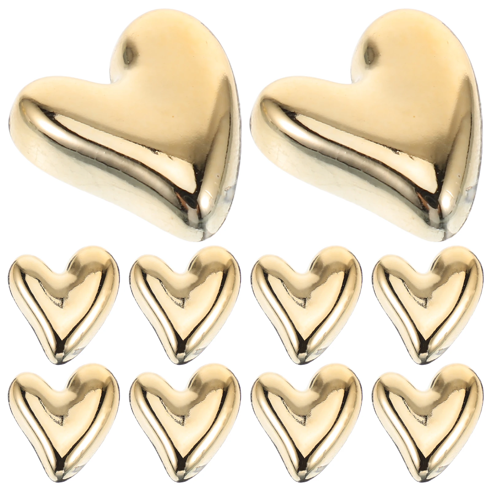 20 Pcs Heart Shaped Fridge Magnet Elegant Electroplated Compact Cute Magnets Decorative Mini Refrigerator Locker Photo
20 Pcs Heart Shaped Fridge Magnet Elegant Electroplated Compact Cute Magnets Decorative Mini Refrigerator Locker Photo