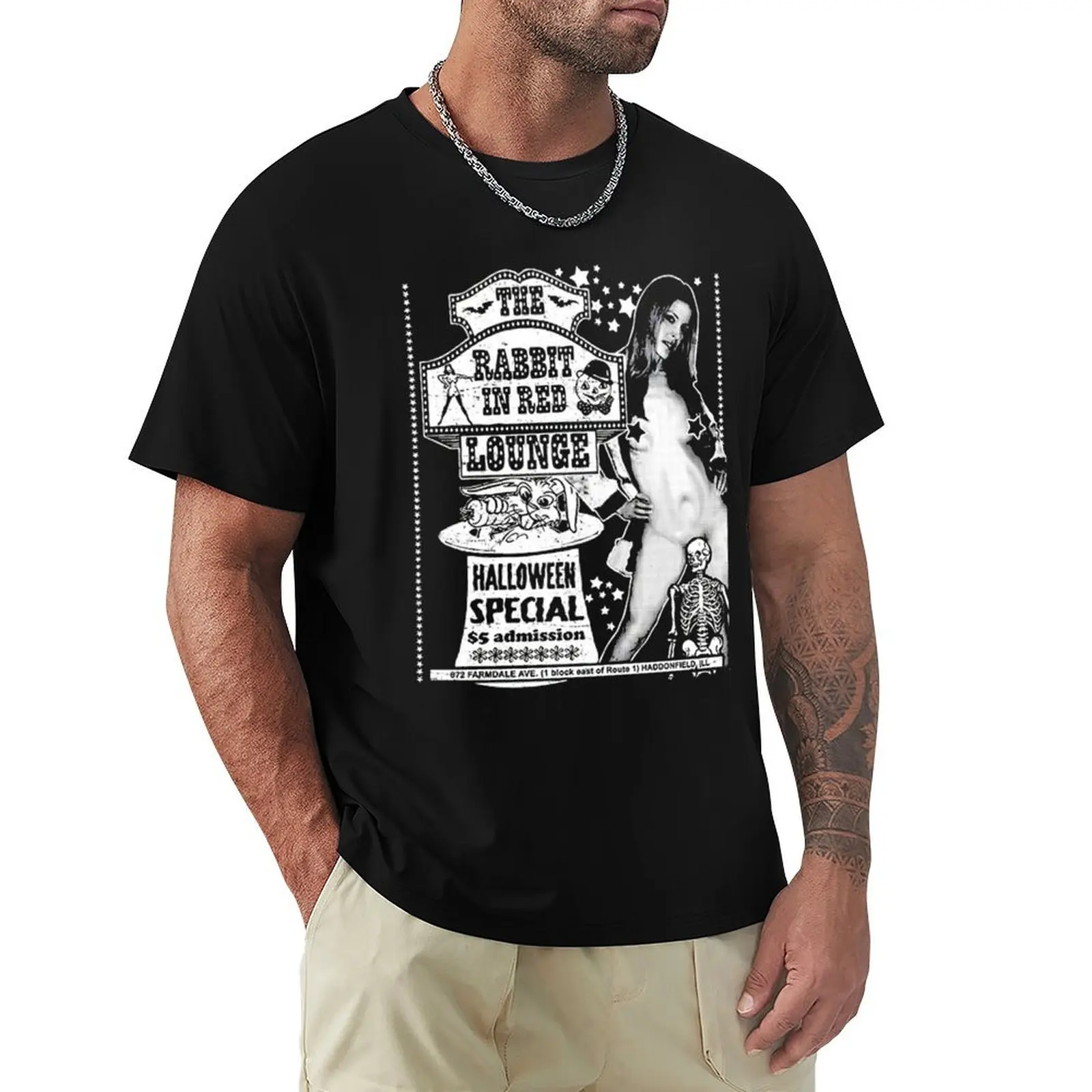 The-Rabbit-In-Red-Lounge-Halloween T-Shirt quick drying Clothing mens funny t shirts 
The-Rabbit-In-Red-Lounge-Halloween T-Shirt quick drying Clothing mens funny t shirts