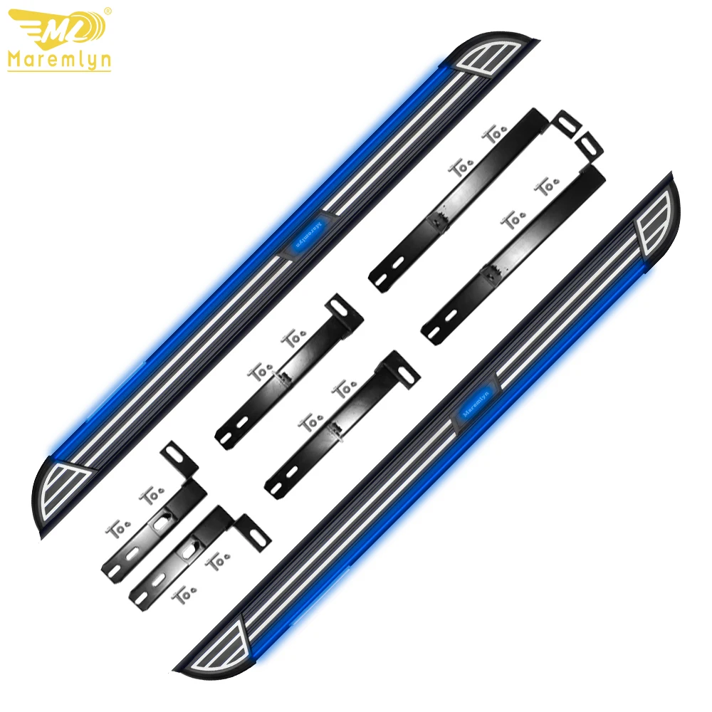 Side Step For Car Exterior Accessories Side Pedal Step Boards Wireless Solar Energy LED light Running Board
Side Step For Car Exterior Accessories Side Pedal Step Boards Wireless Solar Energy LED light Running Board