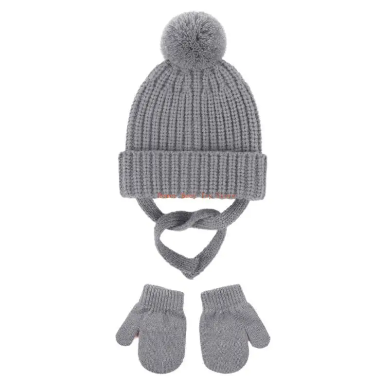 J0PF Baby Knitted Hat Soft & Comfortable Warm Bonnet Caps with Gloves Unisex for Boys Girls Color Infants Knitwear
J0PF Baby Knitted Hat Soft & Comfortable Warm Bonnet Caps with Gloves Unisex for Boys Girls Color Infants Knitwear