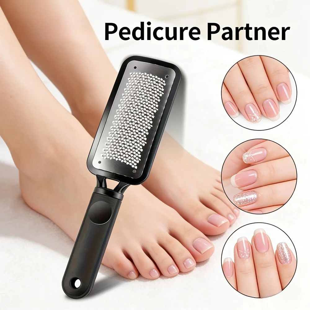 2pcs Set Stainless Steel Foot Scraper Efficient Heel Eliminator for Both Wet And Dry Feet Odorless Expert Pedicure Rasp
2pcs Set Stainless Steel Foot Scraper Efficient Heel Eliminator for Both Wet And Dry Feet Odorless Expert Pedicure Rasp