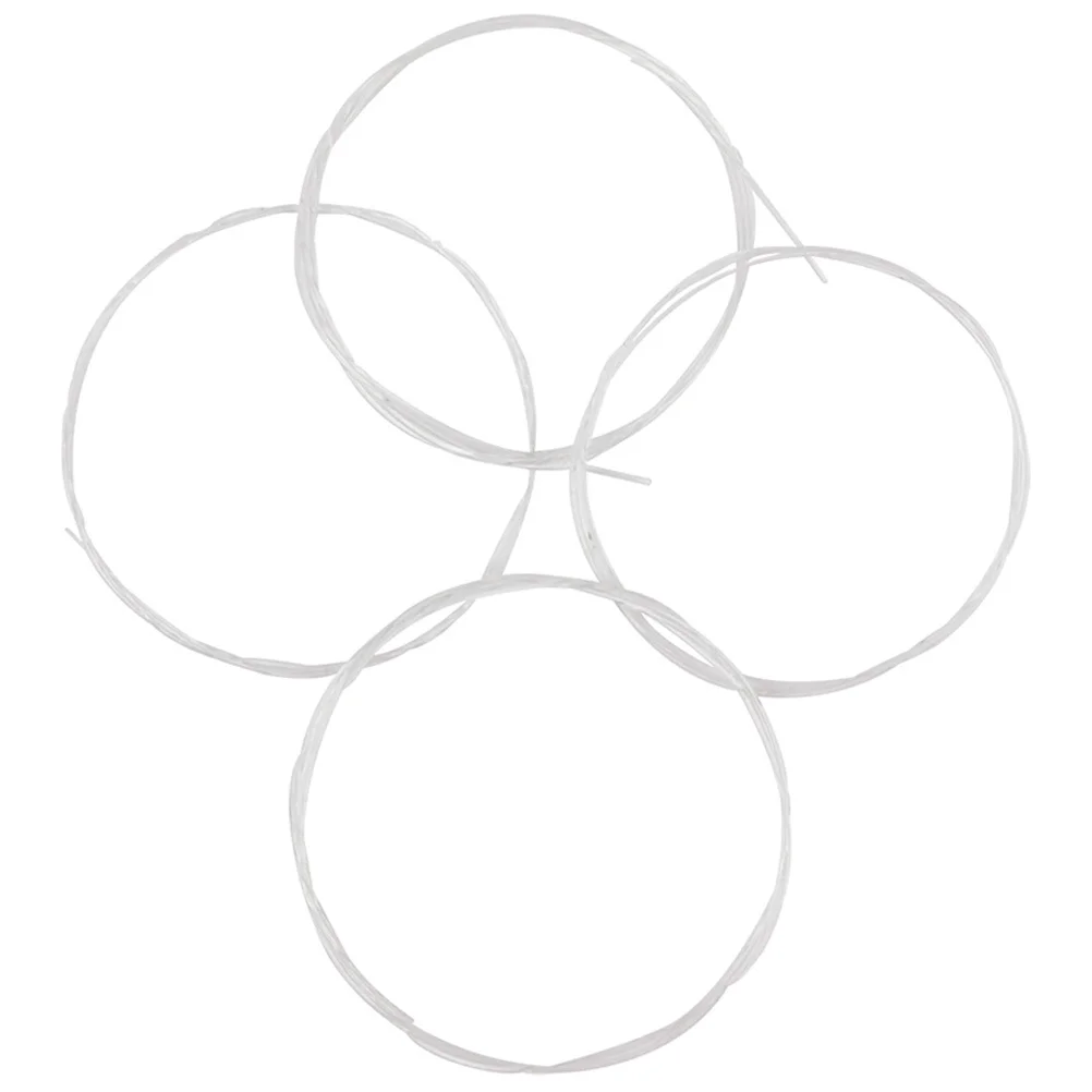 4Pcs Sturdy Nylon Ukulele Strings Durable Breakage-Proof Stable Replacement Musical Instrument Strings String for Ukulele
4Pcs Sturdy Nylon Ukulele Strings Durable Breakage-Proof Stable Replacement Musical Instrument Strings String for Ukulele