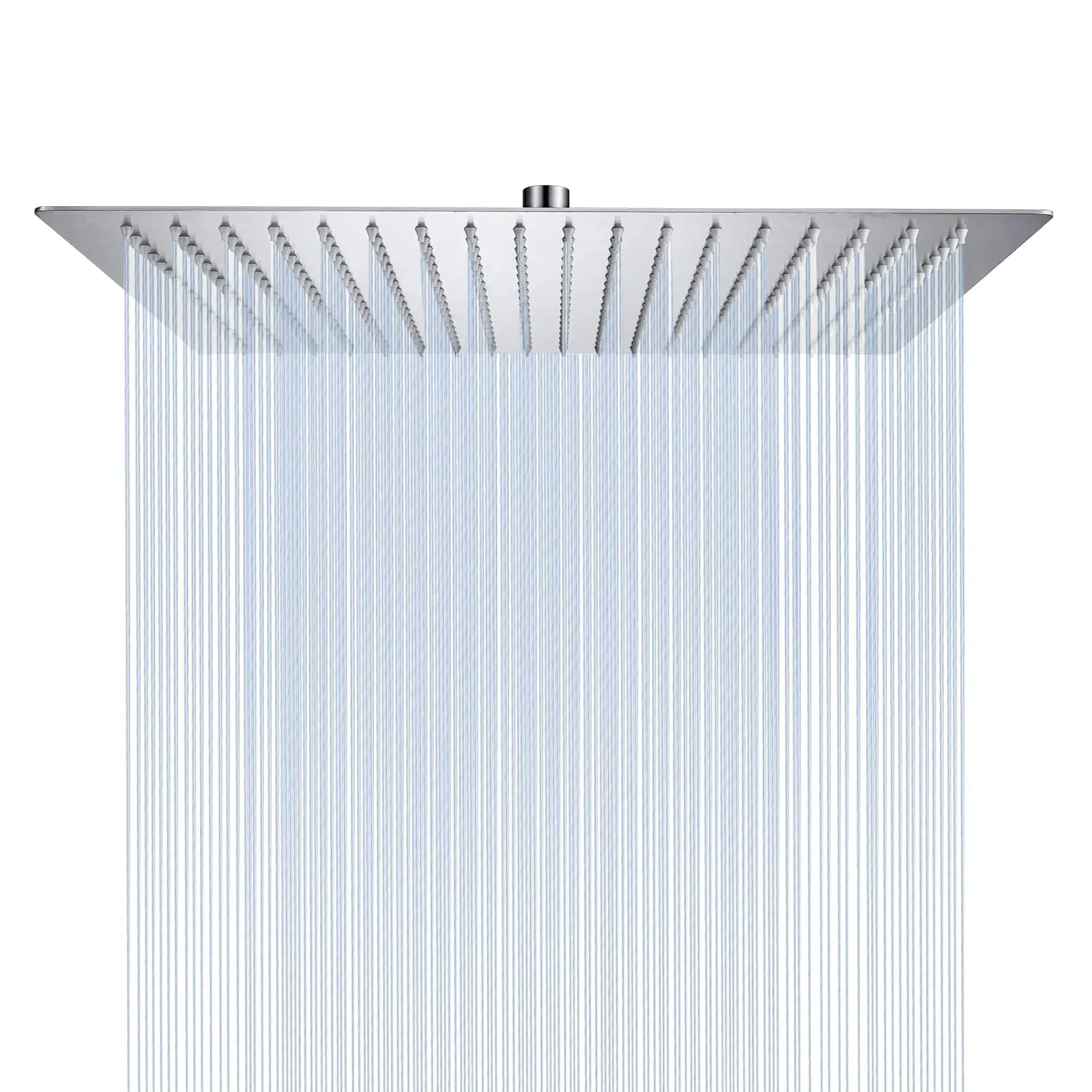 16 Inch Square Rain Shower Head 304 Stainless Steel Ultra Thin High Pressure Rainfall Showerhead Matte Black 324 Jets
16 Inch Square Rain Shower Head 304 Stainless Steel Ultra Thin High Pressure Rainfall Showerhead Matte Black 324 Jets