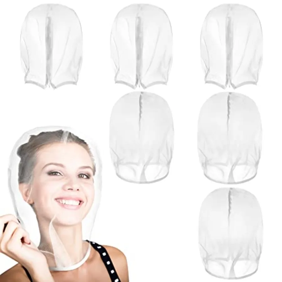 6 Pcs Makeup Protector Hood, Washable Light Airy Nylon Chiffon Face Cover, Protects Hair and Make up While Getting Dressed Zipp
6 Pcs Makeup Protector Hood, Washable Light Airy Nylon Chiffon Face Cover, Protects Hair and Make up While Getting Dressed Zipp
