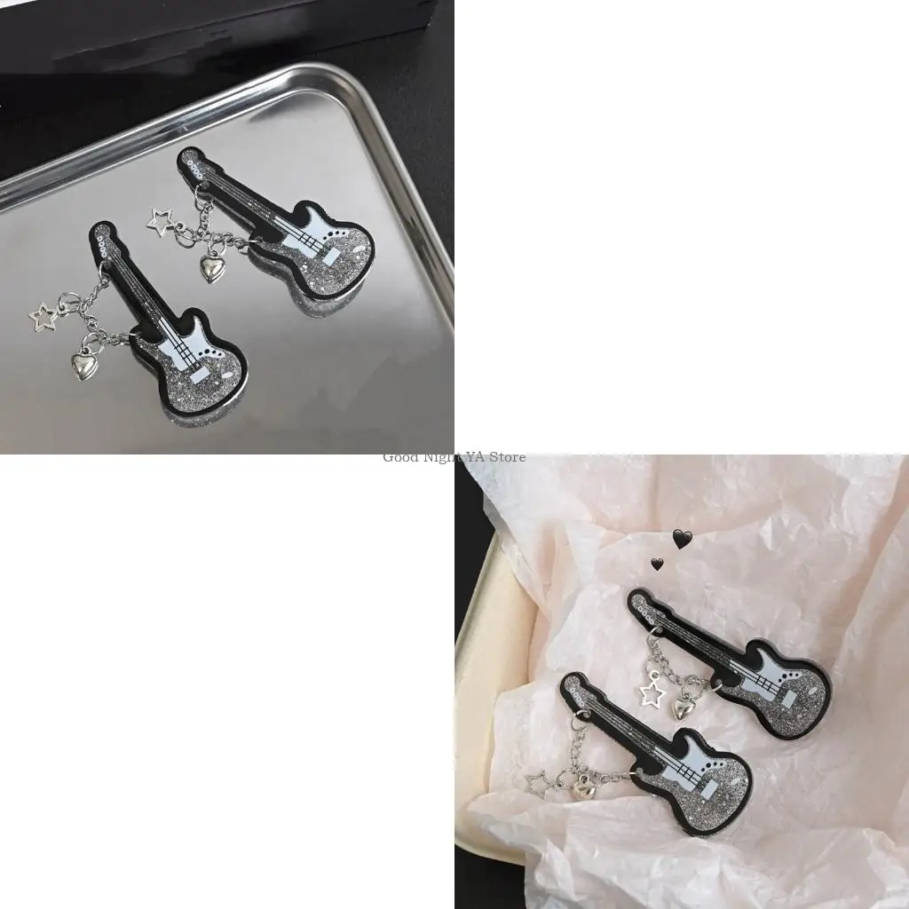 Guitar Design Acrylic Hair Clip for Women Teens 2000s Hairpin Styling Accessory
Guitar Design Acrylic Hair Clip for Women Teens 2000s Hairpin Styling Accessory