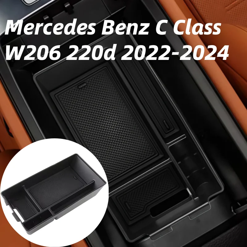 Car Storage Box for Mercedes Benz C Class W206 220d 2022-2024 Armrest Central Console Sundries Organizer Tray Shelf Accessories
Car Storage Box for Mercedes Benz C Class W206 220d 2022-2024 Armrest Central Console Sundries Organizer Tray Shelf Accessories