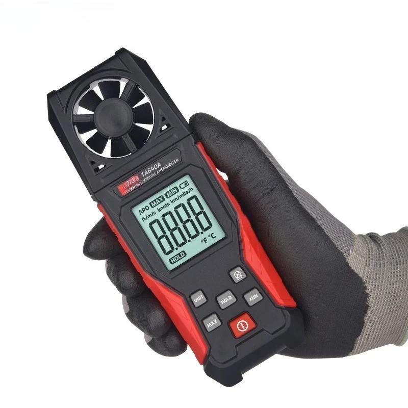 Handheld TA640A anemometer, digital anemometer, high-precision wind temperature and speed meter
Handheld TA640A anemometer, digital anemometer, high-precision wind temperature and speed meter