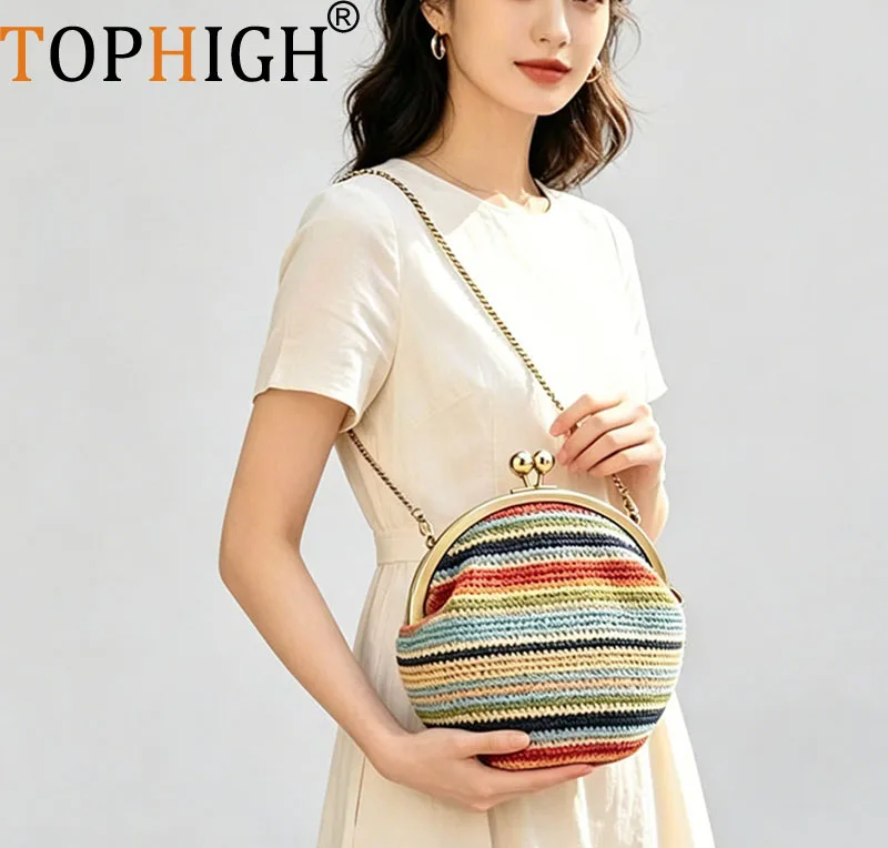 TOPHIGH Fashion Designer Clip-on Kiss Lock Evening Bag For Women Leather Shell Handbags Newly In Cluth Shoulder Purse Bag
TOPHIGH Fashion Designer Clip-on Kiss Lock Evening Bag For Women Leather Shell Handbags Newly In Cluth Shoulder Purse Bag