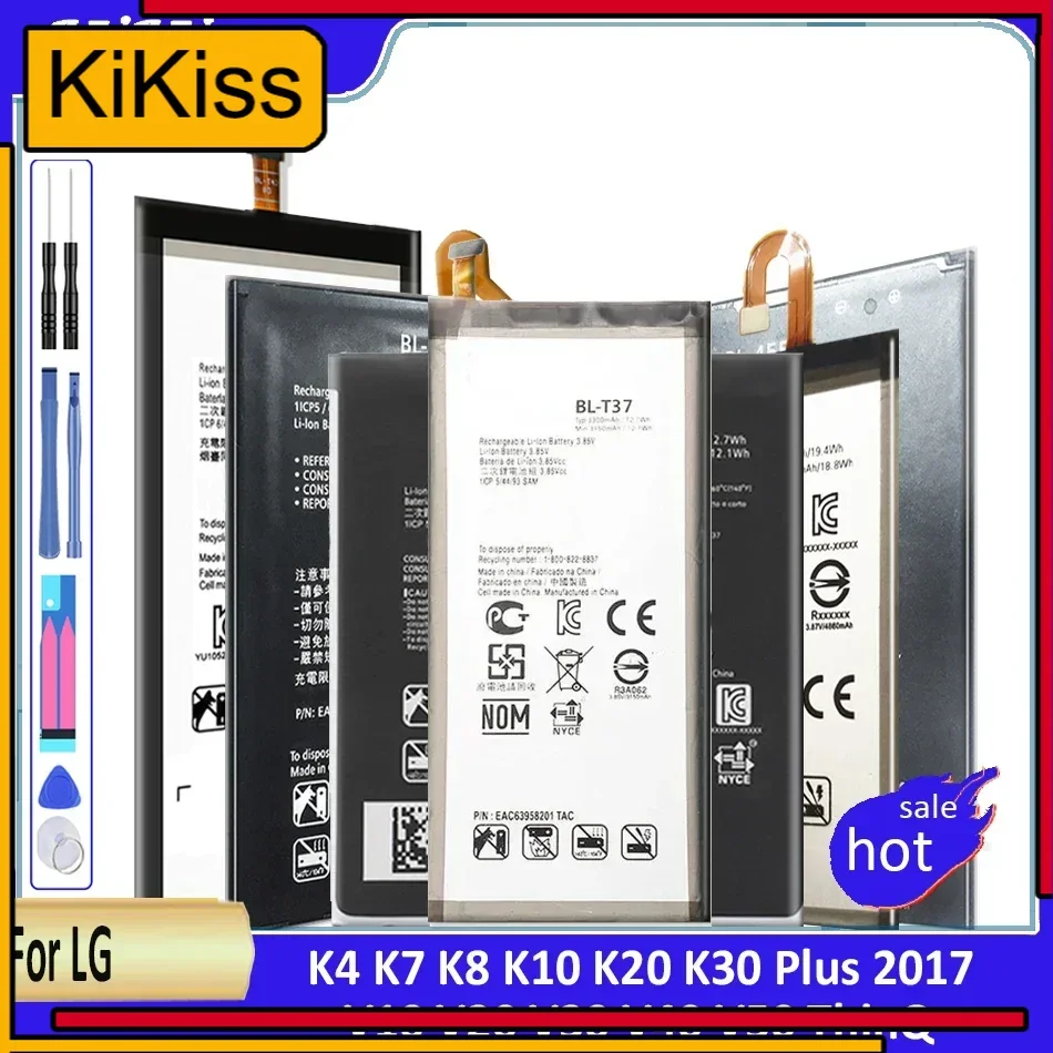 Battery For LG Leon Tribute 1 2 5/K4 K7 K8 K10 K20 K30 Plus 2017/ V10 V20 V30 V40 V50 ThinQ LS675 D213 H340 L33 X210 BL-46ZH
Battery For LG Leon Tribute 1 2 5/K4 K7 K8 K10 K20 K30 Plus 2017/ V10 V20 V30 V40 V50 ThinQ LS675 D213 H340 L33 X210 BL-46ZH