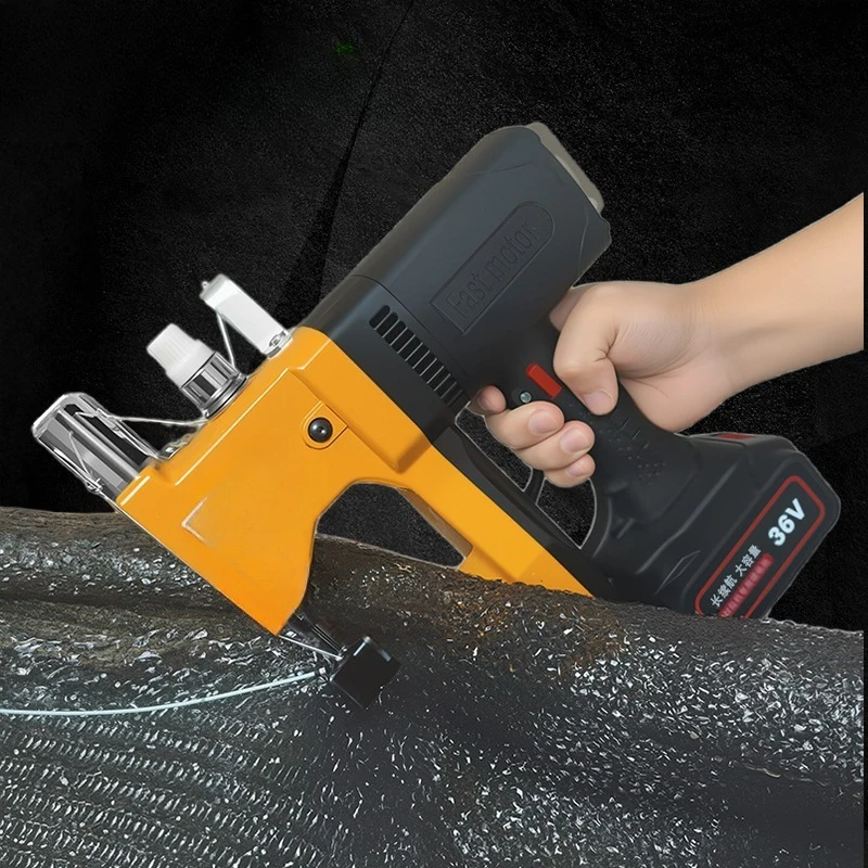 Portable small gauze net fishing net black sunshade net edge banding machine edge sewing machine edge locking machine
Portable small gauze net fishing net black sunshade net edge banding machine edge sewing machine edge locking machine