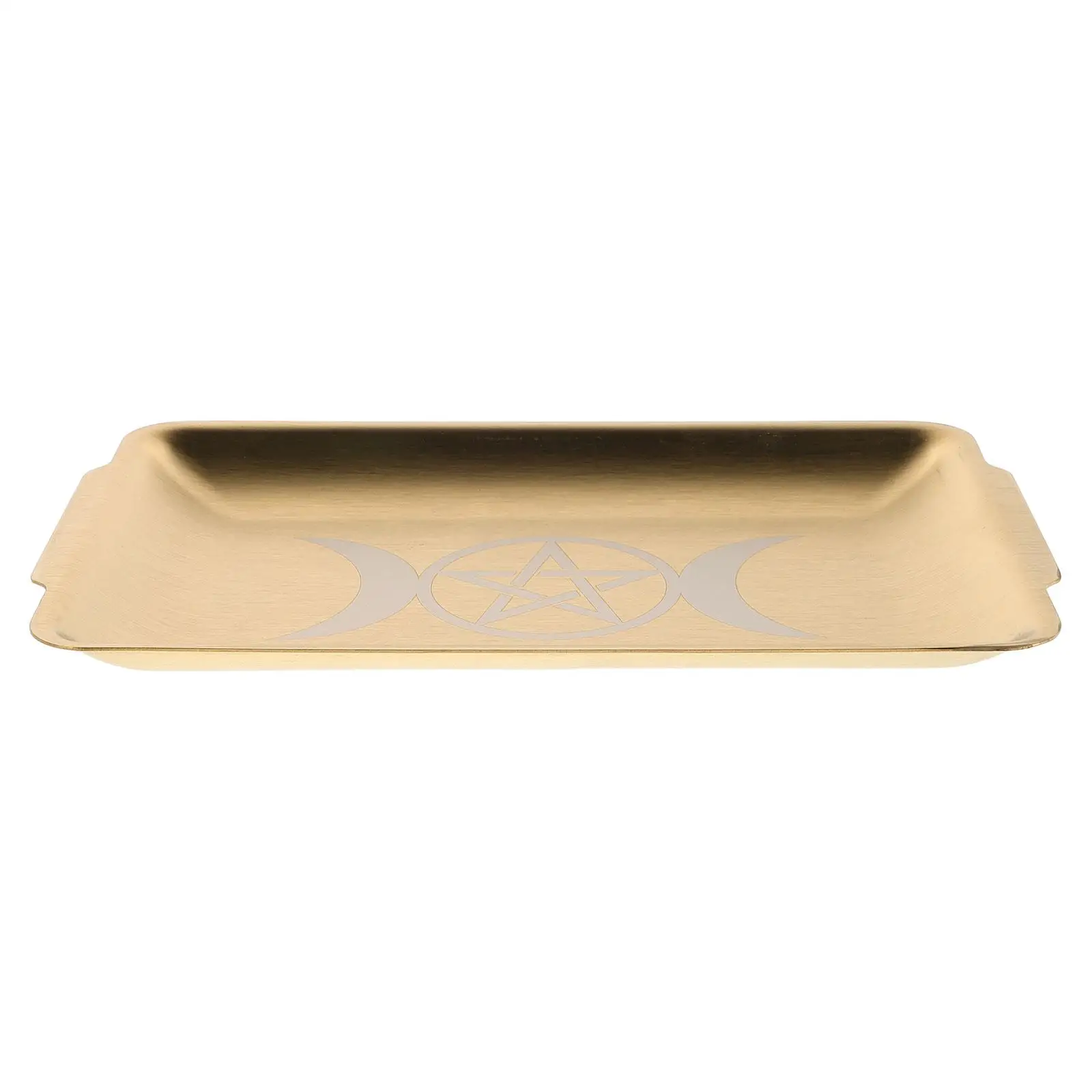 Storage Tray Jewelry Display Incense Burning Plate Ritual Golden Trinket Stainless Steel Moisture Resistant Home
Storage Tray Jewelry Display Incense Burning Plate Ritual Golden Trinket Stainless Steel Moisture Resistant Home