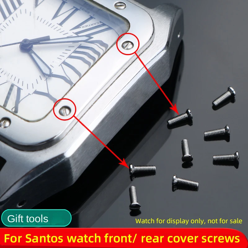 For Cartier Santos Screw Dial Screw Face Cover Back Cover Screw Men's Women's Watches One Word Small Cap Nail Watch Accessories
For Cartier Santos Screw Dial Screw Face Cover Back Cover Screw Men's Women's Watches One Word Small Cap Nail Watch Accessories