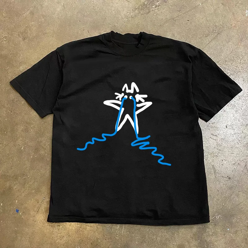 New Summer Casual Streetwear Retro Tearful kitten Design Printed Mens T shirt Loose Short Sleeve T-Shirts Comfort Women's Shirts
New Summer Casual Streetwear Retro Tearful kitten Design Printed Mens T shirt Loose Short Sleeve T-Shirts Comfort Women's Shirts