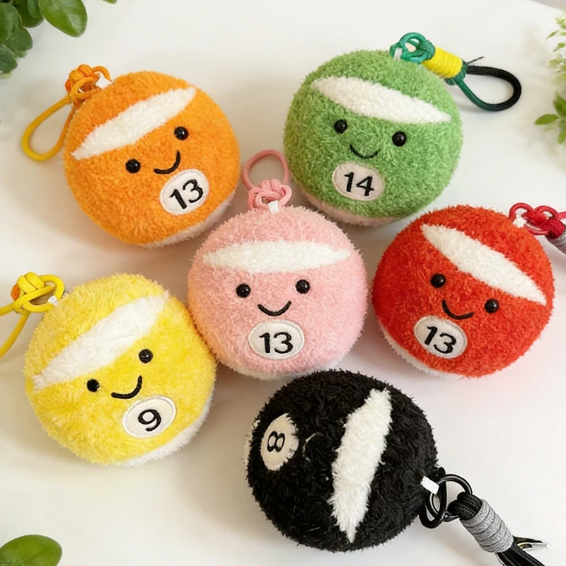 Cute Billiards Plush Toy Soft Pool Table Stuffed Doll Keychain Ornament Creative Billiard Pendant Kids Boys Girls Birthday Gift
Cute Billiards Plush Toy Soft Pool Table Stuffed Doll Keychain Ornament Creative Billiard Pendant Kids Boys Girls Birthday Gift