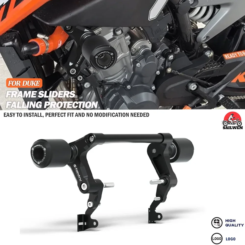 For 790 890 Duke R GP 2018-2025 Motorcycle Frame Sliders Crash Protector
For 790 890 Duke R GP 2018-2025 Motorcycle Frame Sliders Crash Protector