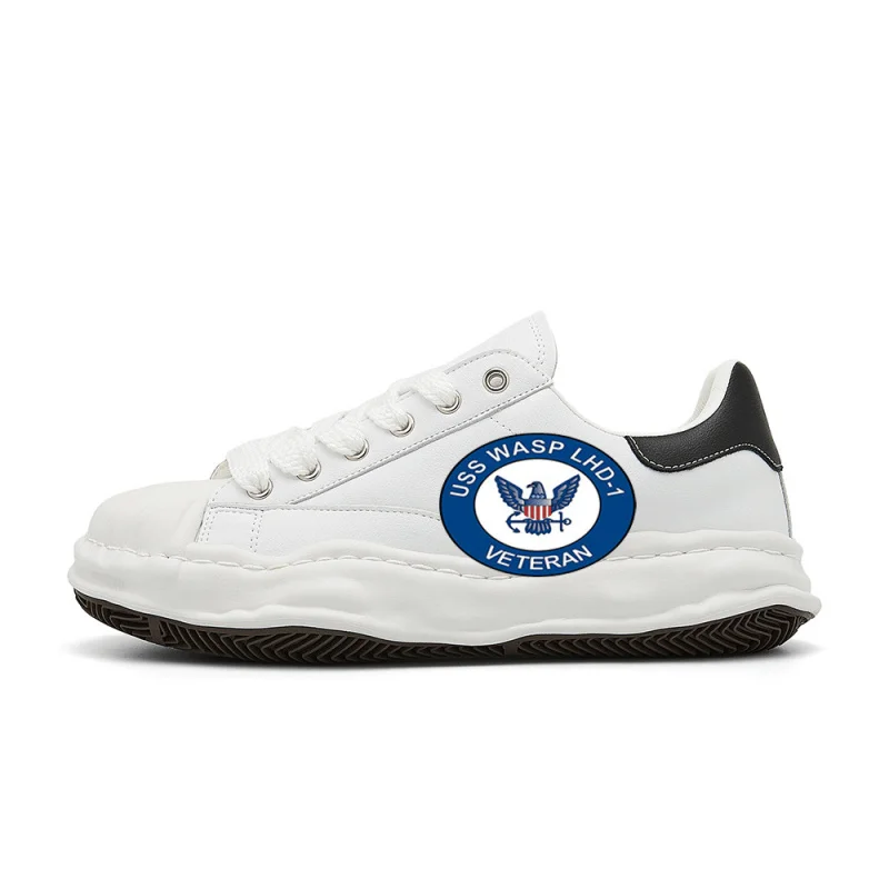 USS Wasp LHD-1 VeteranVintage Fashion Street Sneakers,The design is retro, stylish, comfortable, and versatile,Suitable for stre
USS Wasp LHD-1 VeteranVintage Fashion Street Sneakers,The design is retro, stylish, comfortable, and versatile,Suitable for stre