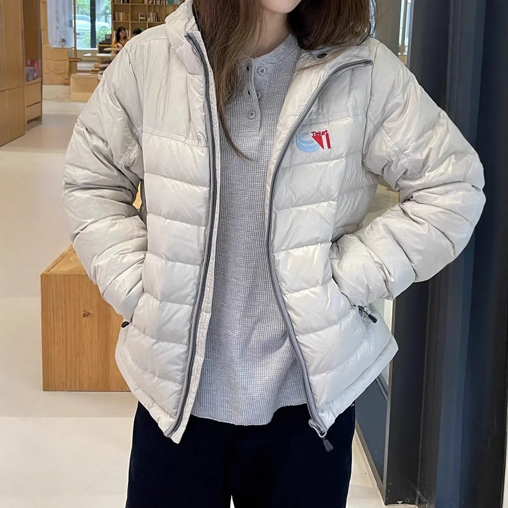 Te Ket H25 Winter Korean Sle ex 90 down ort Легкая ребристая куртка Du Feather Jaet Модная верхняя одежда с капюшоном
Te Ket H25 Winter Korean Sle ex 90 down ort Легкая ребристая куртка Du Feather Jaet Модная верхняя одежда с капюшоном