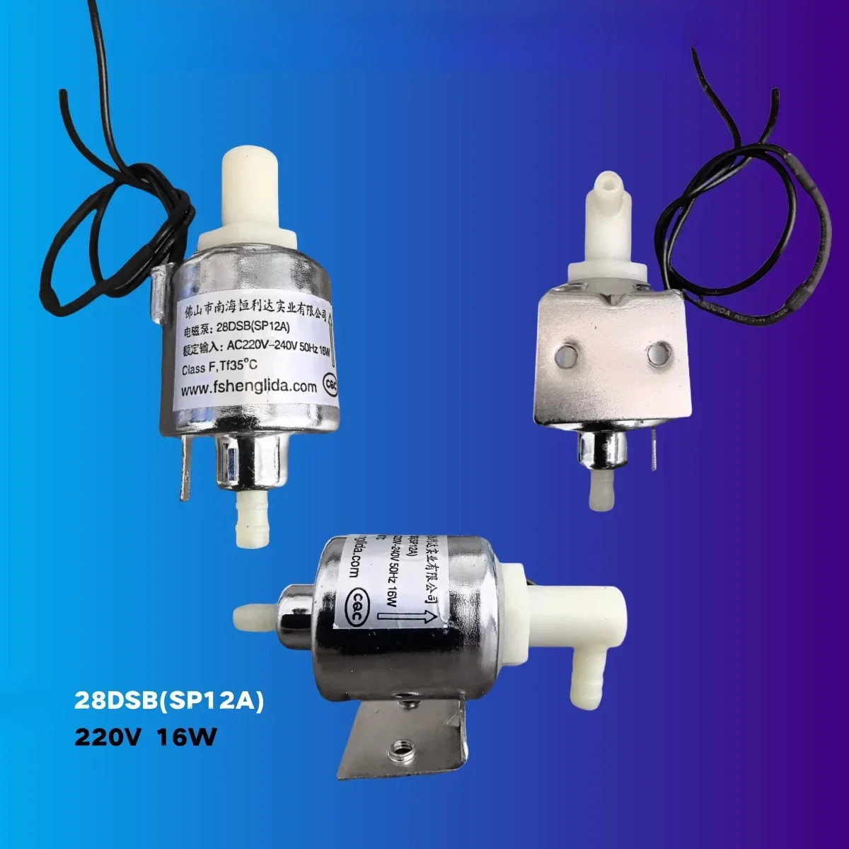 28DSB(SP12A) Electromagnetic pump injector cleaner hood pump 220v self-priming micro 16w
28DSB(SP12A) Electromagnetic pump injector cleaner hood pump 220v self-priming micro 16w