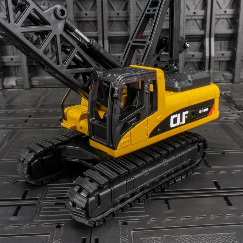 Simulation of children's engineering crane transporter toy model lighting crane can lift can be given as a gift to children
Simulation of children's engineering crane transporter toy model lighting crane can lift can be given as a gift to children