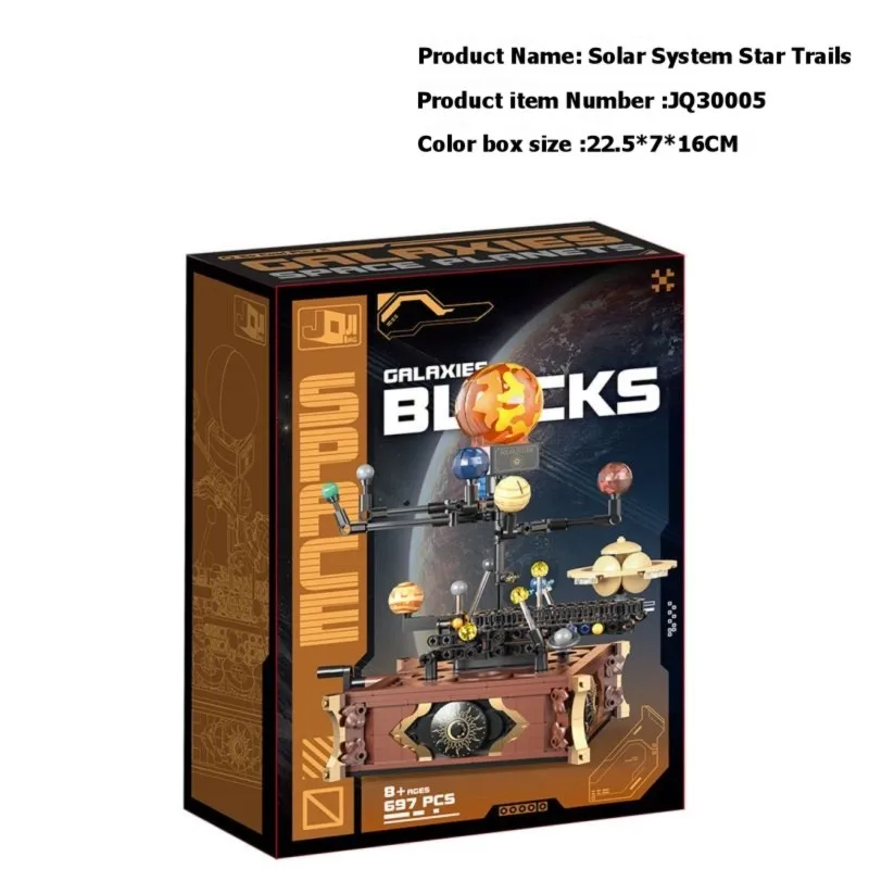 CYGJ-Space Solar System Orbit Planet Model Small Building Block For Aged 6 Children Aerospace Ornament Desk Decor Brick
CYGJ-Space Solar System Orbit Planet Model Small Building Block For Aged 6 Children Aerospace Ornament Desk Decor Brick