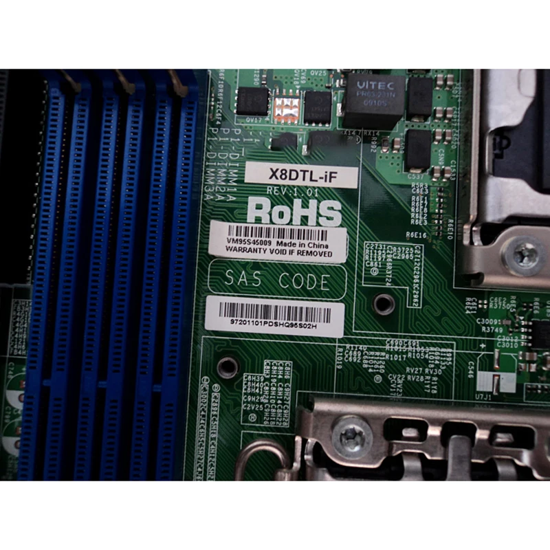 Для серверной материнской платы Supermicro 5500 (Tylersburg), набор микросхем, двусторонний Xeon 1366 с дистанционным управлением, поддержка X5650 X8DTL-iF
Для серверной материнской платы Supermicro 5500 (Tylersburg), набор микросхем, двусторонний Xeon 1366 с дистанционным управлением, поддержка X5650 X8DTL-iF