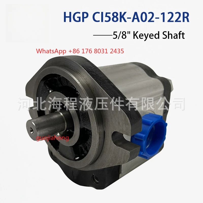 HGP CI58K-A02-122R Hydraulic Pump, 5/8 "Keyed Shaft for Export 
HGP CI58K-A02-122R Hydraulic Pump, 5/8 "Keyed Shaft for Export